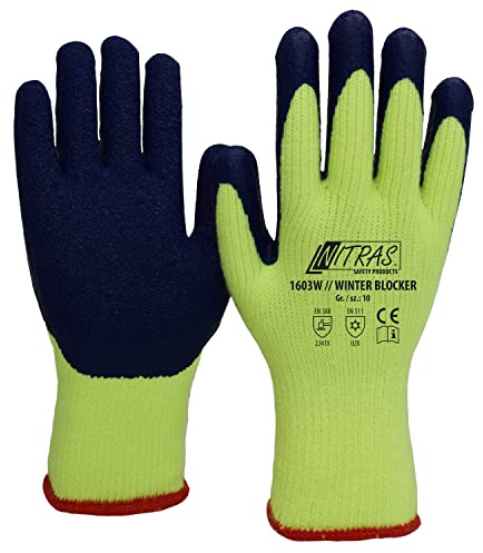 Winter Arbeitshandschuhe Nitras Winterblocker EN 388 EN 511 Größe 11