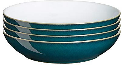 Denby 024048944 Nudelschüssel, Steingut, Greenwich