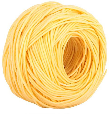 Nikou 2mm Natürlicher Bienenwachs Kerzendocht, Beschichtungsfaserdocht DIY 200 Fuß Duftender Kerzendocht Duftkerzendocht Candle Wick für Paraffinstearinsäure (Licht)