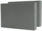 2er Set Spannbettlaken - Serie Maya Doppelpack Spannbetttuch für Matratzen bis 40cm - 200x220cm für Boxspring- und Wasserbetten, Mittelgrau, 100% Baumwolle, hochwertige Verarbeitung, mit Gummizug
