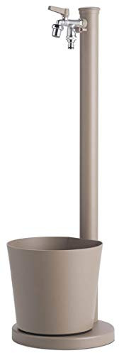 Fontana da Giardino con Rubinetto e Vaschetta Belfer 42/SRV Tortora