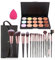FantasyDay 15 Farben Langanhaltender Hohe Deckkraft Abdeckstift Gesicht Concealer Palette Full Coverage Contour Kit Color Corrector Foundation Camouflage mit 15 Stück Makeup Pinsel und 1 Schwamm Puff