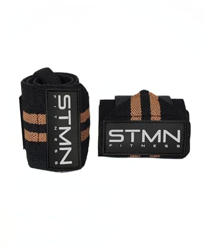 STMN Fitness – Muñequeras elásticas para Cross Training, gimnasia, entrenamiento funcional con agarre para el pulgar | Soporte y estabilidad Weightlifting