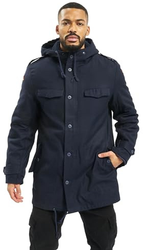 Brandit BW Parka Flag, color: navy, size: 62
