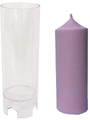 rackbone Kerzenformen zum gießen Weihnachten Stumpenkerze Aroma Gips Seife Formen DIY Werkzeuge hausgemachte Handwerk Topf Handwerk Formen Box zur Herstellung von Kerzen (04)