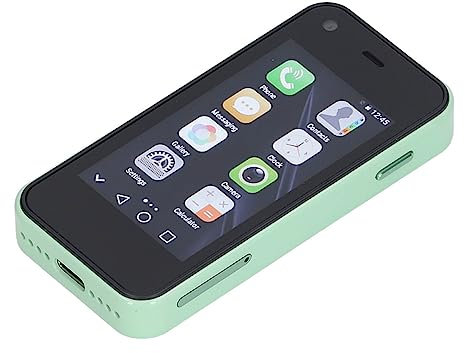Sudroid Mini Smartphone - Le Plus Petit Téléphone Portable au Monde,2,5 Pouces, Quad Core, 1 Go + 8 Go, Double SIM 5 MP, Téléphone Portable 3G débloqué HD avec Coque de