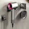 MidingChai föhn Halterung kompatibel mit Dyson, fön Halterung ohne Bohren kompatibel mit Laifen Föhn, wandhalterung kompatibel mit Supersonic Aluminiumlegierung, Kabelmanagement (2 Düsen Aufbewahrung)