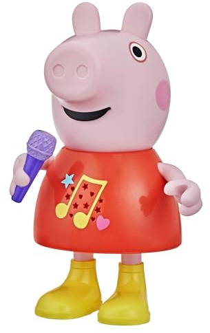 Peppa Pig Plauder- & Singspaß Peppa Puppe, Rosa, 20 cm