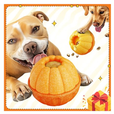 CAROZEN Gefriersicheres Kauspielzeug für Hunde, Mentale Stimulation Kauspender für kleine/mittelgroße/große Hunde, interaktives Anreicherungsspielzeug für geistige Stimulation, langsamer Feeder mit