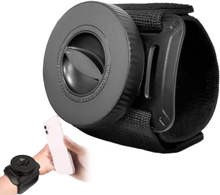 Magnetiskt smartphone-armband – telefonhållare, utomhusutrustning | flexibel nylonrem, enkelt magnetlås, stabila handsfree-design med träning löpning vandring gym resor jogging cykling fitness