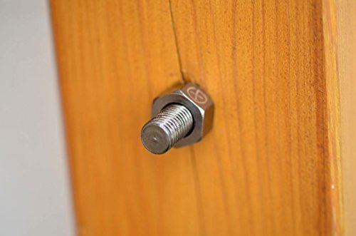 Geocaching gömställe silver magnetisk skruv med geocaching-logotyp – inkl. Tätningsring och rite in The Rain logotyp – hemligt gömställe