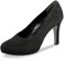 Paul Green Pumps 2634-018, Rauleder, Schwarz, Damen EU 7/40,5