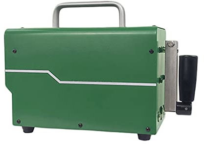 LANGZDHE 150W handvevad generator, kan generera elektricitet med både framåt- och bakåtvevning, stöder extern laddning och laddning av solladdare