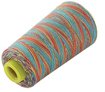 SHINEOFI Fil à Coudre Pour Jeans Et Machine à Coudre Bobine De Fil De Couture Polyester