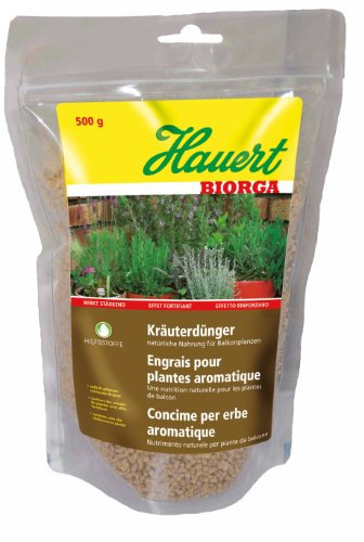 Hauert HBG Dünger 300865 Biorga fertilizzante erbe naturale per piante 500 G