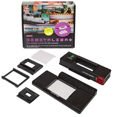 Lomography DigitaLIZA+ Film Scanning System, 35mm and 120 Film Holder with Backlight, 110 & 127 Mask, Compatible with DSLR and Mirrorless Cameras