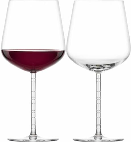 Lot de 2 verres à bourgogne n°140/H.236 mm