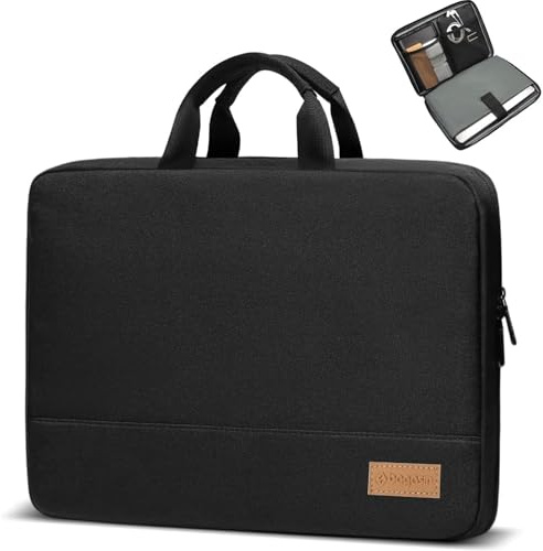 bagasin Laptop Sleeve Case 13 13.3 inch for MacBook Air M2/M1 2022-2018, MacBook Pro 2022-2016 M2 M1, 12.9 iPad Pro 6-3 Gen, Water Resistent Laptop Bag