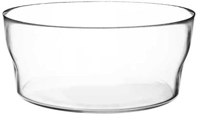 KONZEPT Salatschüssel aus Glas, 1,7 L, Glasschale ideal für Salat, Obst, Snack, Mussli, Süßigkeiten, Spülmaschinenfest, 19 cm Durchmesser