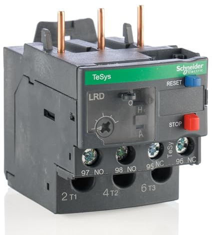 Schneider Electric TeSys Motorschutzrelais, 12-18A, 1S+1Ö, Klasse 10A, Überlastrelais, Artikelnummer LRD21