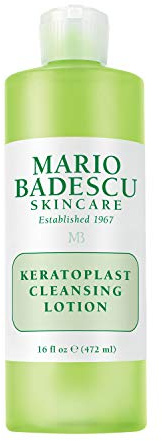 Mario Badescu Keratoplast Cleansing Lotion Toner - Soothing & Rejuvenating Skin Care Face Toner With Aloe Vera, 16 Fl Oz