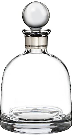 Waterford Elegance 40001118 Decanter Short Platinum Band, 0.8ltr Crystal