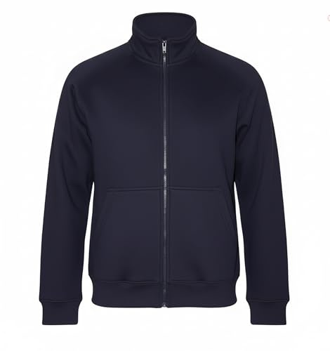 ROCK-IT Apparel® Chaqueta Tipo suéter para Hombre sin Capucha Chaqueta para Hombre Jersey para Ocio o Trabajo Tallas S-5XL