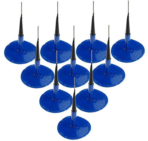 Stix Automotive Equipment 10x Reparaturkörper Reifenreparatur Gummi Reifenpilz mit Flicken SA4 (9 mm / 50 mm) Reifenpflaster