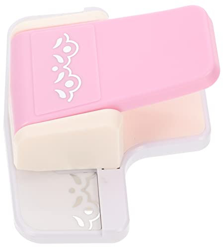 MAGICLULU Prägegerät Freund Locher Aus Papier Tragbarer Locher Bastelpapierstanzer Lochstanzer Für Scrapbooking Aus Papier Bürolocher Schlagloch Papierblumen Kind Weiß Abs-kunststoff