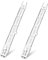 Klarlight Bombilla halógena 100W R7S 118mm regulable 2800K blanco cálido, 1300LM J118 AC 220-240V bombilla halógena lineal, ángulo de haz 360° bombillas halógenas para el hogar, 2pcs.