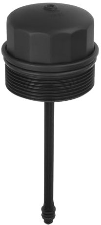 Partuto Cache De Couvercle De Boîtier De Filtre À Huile No.038115433 - Couvercle De Boîtier De Filtre À Huile De Voiture - Pour Volkswagen Golf Iv En Plastique Noir - 1 Pièce