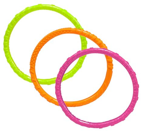 Toi-Toys Splash Tauchringe Tauchspiel für Kinder im 3er Set