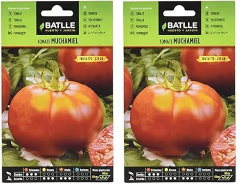 Semillas Batlle Tomate MUCHAMIEL (Paquete de 2)