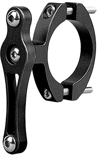 BESPORTBLE Bike Bottle Cage Adapter Mount with Double Screws Black Water Bottle Bracket for Mountain Bikes and Motorcycles Seat Post Cycling Accessory