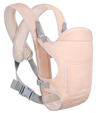 Jukeoiu Tipo Fular | Convertible Ajustable | Ergonómico y Seguro Multi-posición, Confortable para Paseos, Viajes y Cuidado del Bebé