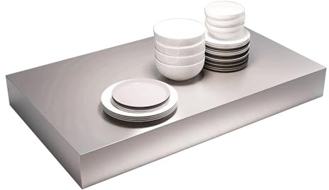 Cubre Encimera Gas de Acero Inoxidable, Tapa Encimera Gas, Protector Encimera Cocina Para Estufas de Gas y Eléctricas Que Amplía el Espacio de la Cocina(80x50x7cm/31x20x2.7in)