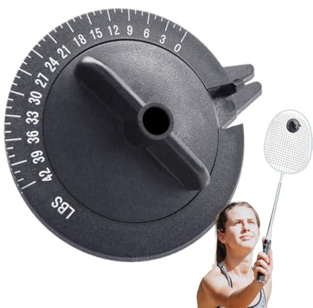 Probador De Voltaje De Cuerdas De Raqueta Deportiva – Medidor De Squash De Tenis, Medidor Portátil, Herramienta De Medición Precisa De Fácil Almacenamiento | Comprobador De Voltaje De Cuerdas Para