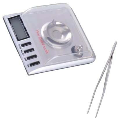 SkyPOOU Balance numérique multifonction pour bijoux 20 g/0,001 g avec capteurs de haute précision pour pare-brise