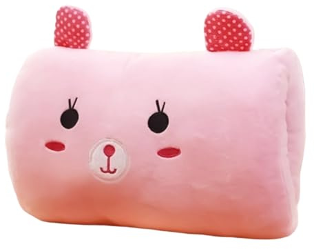 Bunny Plush Hand Pillow, 30x20x10cm, Soft Velvet Winter Muff Pillow for Kids, Classroom, Travel, School, Home, Cold Weather, Outdoor Activities, Bedroom, Sofa