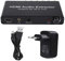 Decodificador de audio Canal, 4K 3D HDMI 5.1 Channel HDMI Audio Extractor Converter 100-240V, compatible con ajuste de sincronización de volumen 6CH (5.1CH)(estándar europeo)
