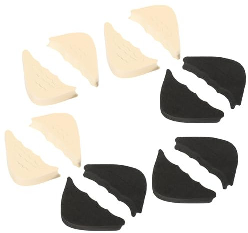 MAGICLULU 24pairs Comfortable Shoe Toe Filler Inserts for High Heels Flat Sneakers