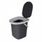 Portable Toilet Bucket WC Seat Lid Handle Camping Travel Easy Clean Plastic Festival Reusable Outdoor Toilet (22L)