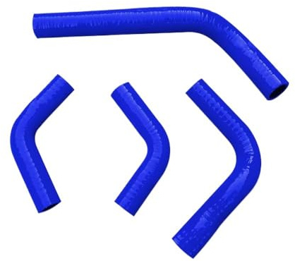 Manguera De Radiador De Refrigerante De Plástico Para CRF250R 04-09 Para CRF250X 04-17 aire Manguito Intercooler(Blue)