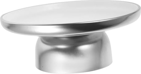 WEKADRIN Vassoio in Porcellana con Base Alta Piatto per Frutta e Dessert Vassoio per Dolci Biscotti e Snack Decorazione Raffinata per Tavola e Banquet