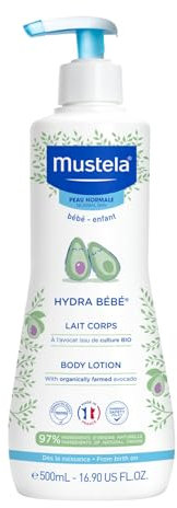 Mustela Hydra Bébé – Körpermilch für die empfindliche Babyhaut, 500 ml