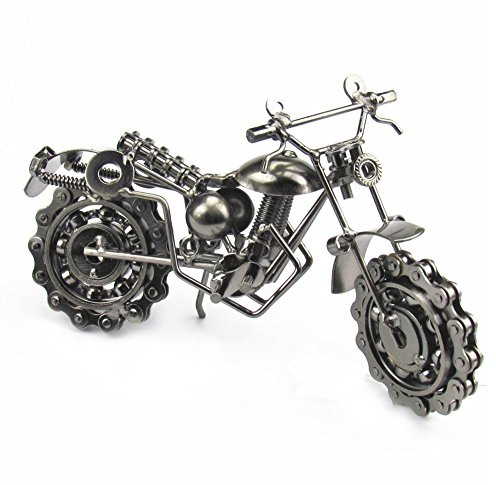 SwirlColor Motorcycle Models, Mens Boys Motorbike Accessories Motorcycle Craft for Decoration or Collection(type3)