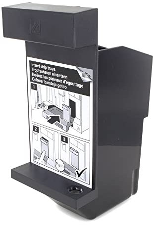 DL-pro Kaffeesatzbehälter für Gaggenau Bosch Siemens 12011727 Auffangschale Tresterbehälter Tresterschublade schwarz für CMP CTL CT CKS iQ700 Kaffeemaschine Kaffeeautomat Kaffeevollautomat