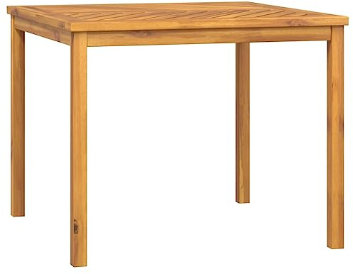 vidaXL Tavolo da Pranzo da Giardino 90x90x74 cm Legno Massello Acacia