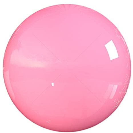 Sfera da Giardino Riflettente Sfere di Osservazione Globo Lucido Lucido Sfere Lisce Riflettenti Laghetto Galleggiante Globo Specchio Rosa in Acciaio Inossidabile per Fotografia Colorata Decorazione d