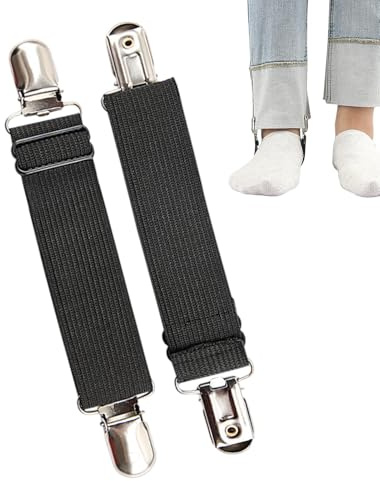 Sangle de pantalon en caoutchouc Sangle de réglage de la taille Sangle anti-chute Sangle de botte Clip de pantalon, Sangle de pantalon réglable Vistaprint Clip d'étrier de pantalon |